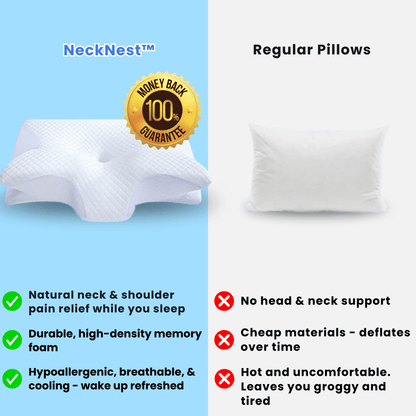 NeckNest™️ Contour Relief Pillow