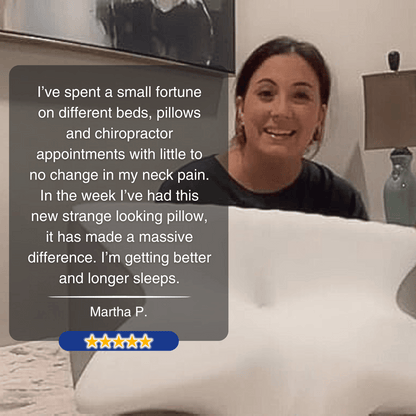 NeckNest™️ Contour Relief Pillow