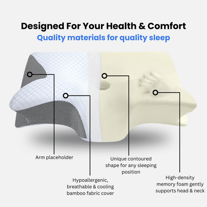 NeckNest™️ Contour Relief Pillow