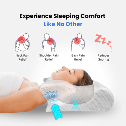 NeckNest™️ Contour Relief Pillow